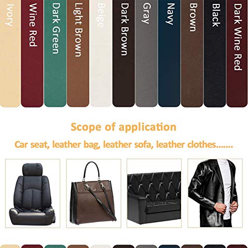 Numola Leather Repair Patch Kit, Self-Adhesive Sticker for Leather...