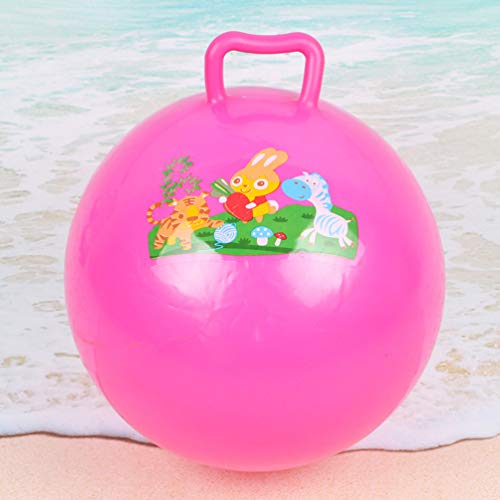 NUOBESTY 3Pcs Kids Hopper Ball 25cm Jumping Bouncing Ball Inflatab...