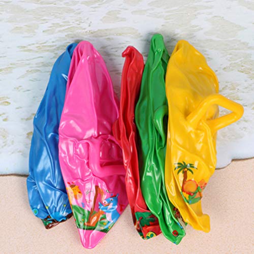 NUOBESTY 3Pcs Kids Hopper Ball 25cm Jumping Bouncing Ball Inflatab...