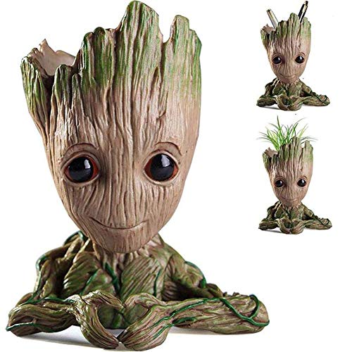 Baby Groot Flower Pot, Nuokexin Flowerpot Treeman Heart-Shaped Gro...