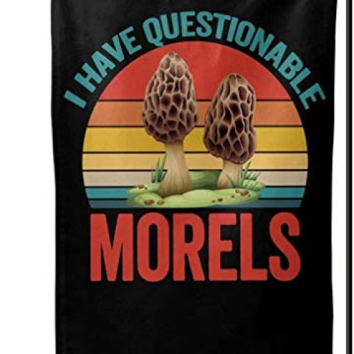 NUOLIANG Mushroom Hunting I Have Questionable Morels Garden Flag H...