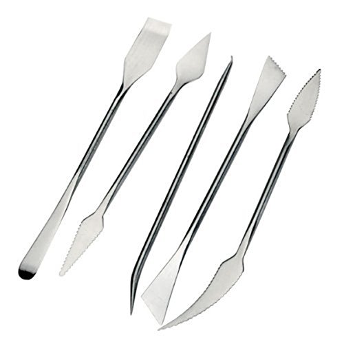 Double-Ended Stainless Steel Wax Clay Sculpting Carving DIY Tools ...