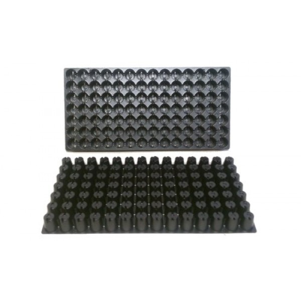 10 Plastic Seed Starting Trays - Each Tray Has 98 Cells ~ Cells Ar...