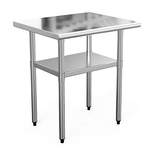 Nurxiovo Commercial NSF Stainless Steel Work Table and Kitchen Pre...