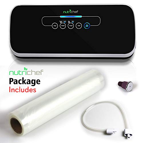NutriChef Vacuum Sealer | Automatic Vacuum Air Sealing System For ...