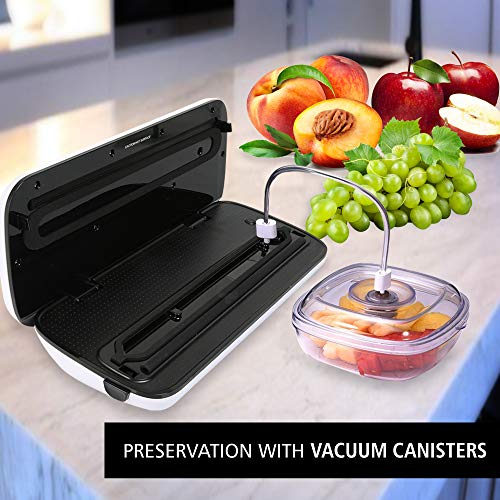 NutriChef Vacuum Sealer | Automatic Vacuum Air Sealing System For ...