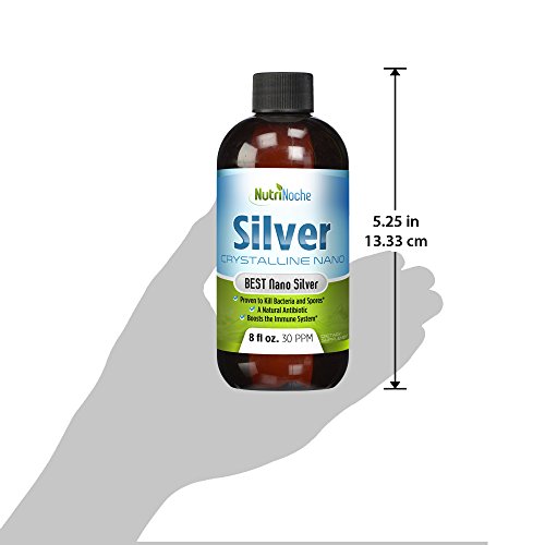 NutriNoche Colloidal Silver Mineral Liquid Supplement - Daily Immu...