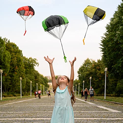 Nutty Toys Parachute Toys for Kids - Tangle Free Outdoor Flying Pa...