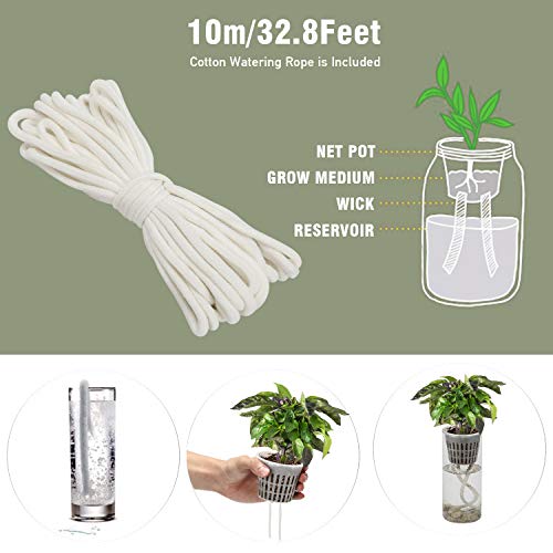 Oak Leaf Hydroponic Cups, 3 Inch Net Pots Cups with Self-Watering ...