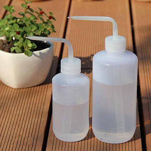 Wash Bottle, OAMCEG 2 Pack LDPE Solvent Squeeze Bottles, Watering ...