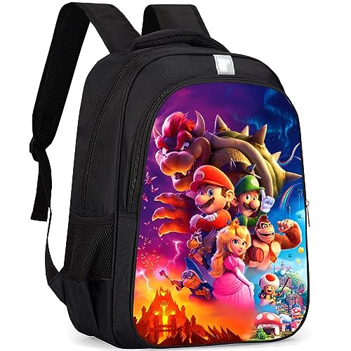 Boys Backpack Cartoon Schoolbag Kids Game Bookbag Girls Lightweigh...