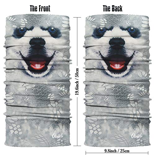 Obacle Bandana Face Mask Half Face Mask Dust Wind Sun Protection D...