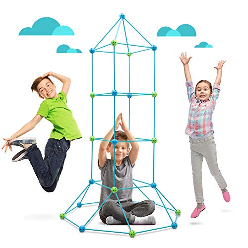 Obuby Kids Construction Fort Building Kit 120 Pieces Ultimate Fort...