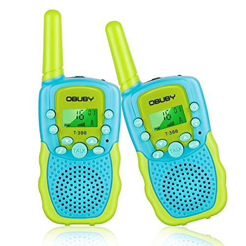 Obuby Walkie Talkies for Kids, 22 Channels 2 Way Radio Kid Toy Gif...