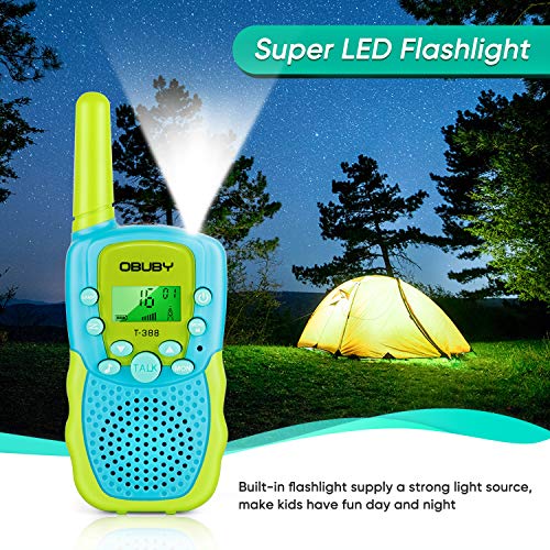 Obuby Walkie Talkies for Kids, 22 Channels 2 Way Radio Kid Toy Gif...