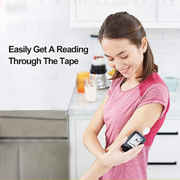 40Pack Freestyle Libre Sensor Covers Latex-Free Medical Adhesive P...