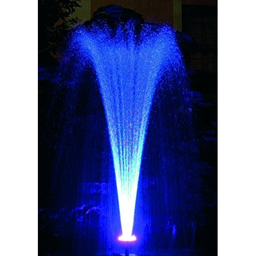 Ocean Mist Small Floating Fountain with 48 RGB LED Lights and 600G...