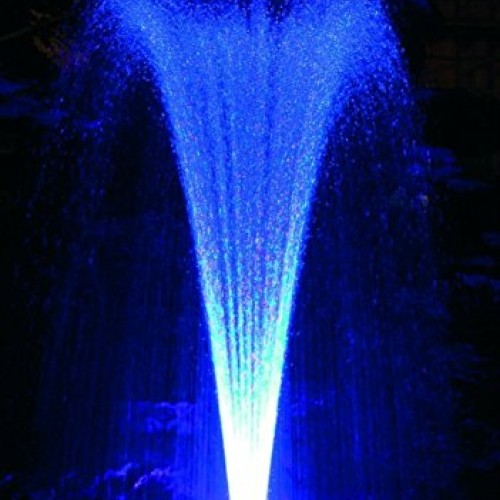 Ocean Mist Small Floating Fountain with 48 RGB LED Lights and 600G...