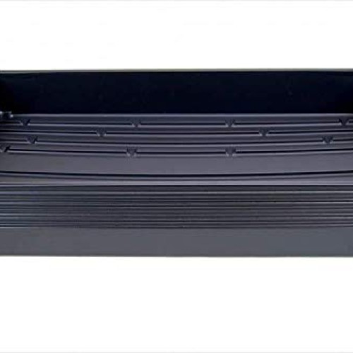 10 Pack of Durable Black Plastic Growing Trays Without Drain Hole...
