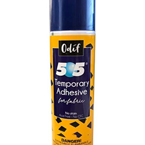 Odif 505 Spray & Fix Temporary Fabric Adhesive - Pack of 1