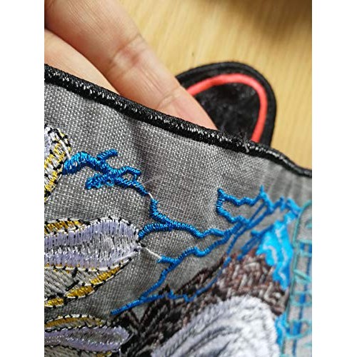 Phantom Large Motorcycle Bike Patches Set Custom Personalized Embr...