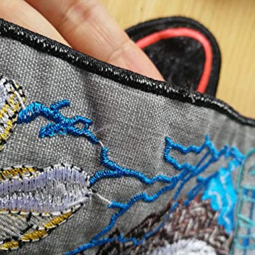 Phantom Large Motorcycle Bike Patches Set Custom Personalized Embr...