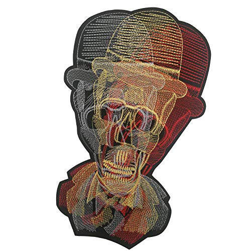 Phantom Large Motorcycle Bike Patches Set Custom Personalized Embr...