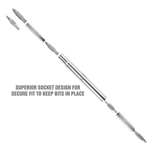 OEMTOOLS 22588 13-in-1 Multi-bit Screwdriver, Nut Driver and Schra...