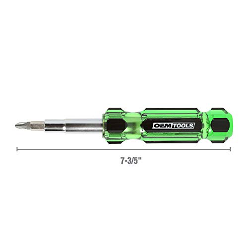 OEMTOOLS 22588 13-in-1 Multi-bit Screwdriver, Nut Driver and Schra...
