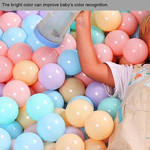 Oenbopo 100 Pcs/Set Colorful Ocean Ball Soft Plastic Sea Balls Bab...