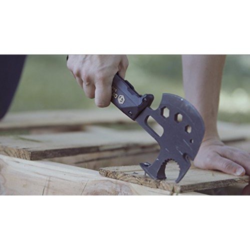 Off Grid Tools Survival Axe Ultimate Outdoor Multitool-Hatchet Ham...
