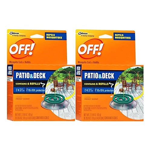 S C Johnson OFF Country Fresh Scent Mosquito Coil III Refills, 6 r...