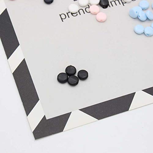 100pcs 10mm Flat Adjustment Buckle Beads Silica Gel Bottons for Ma...