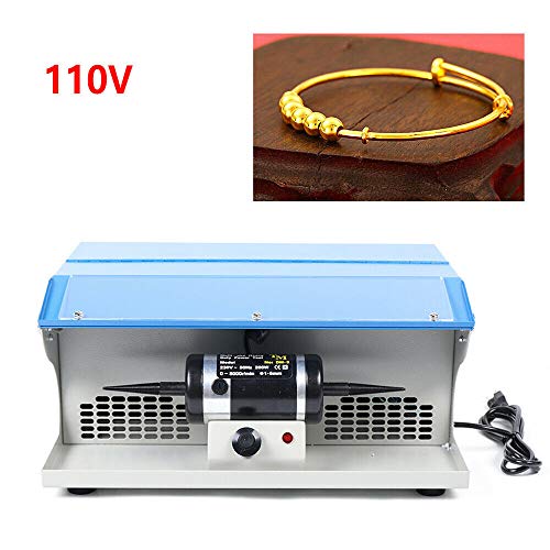 200W Table Top Jewelry Making Polisher Dust Collector Jewelry Desk...