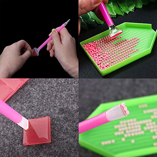 72 Pcs DIY Painting Glue Clay, 2cm x 2cm Diamond Painting Glue for...