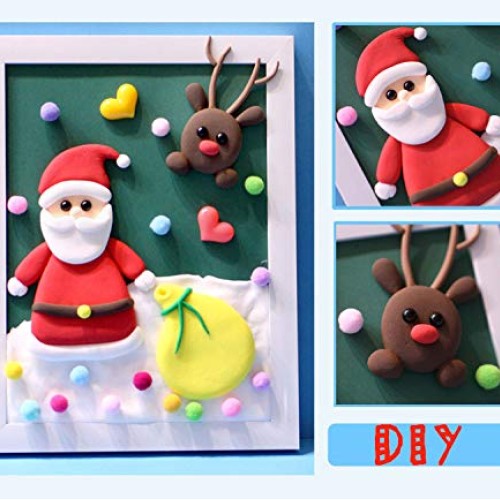 Air Dry Clays, Use 36 Colors Magic Clay Nature Color DIY Modeling ...