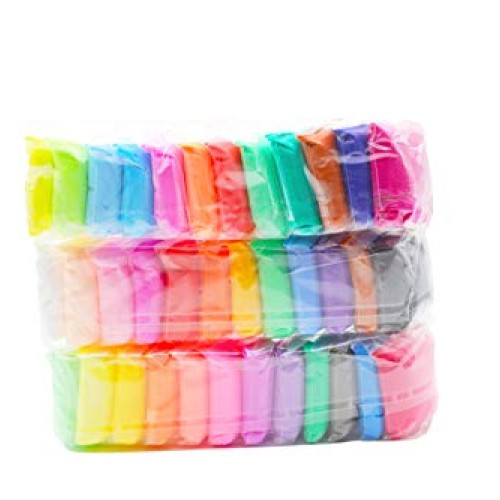 Air Dry Clays, Use 36 Colors Magic Clay Nature Color DIY Modeling ...