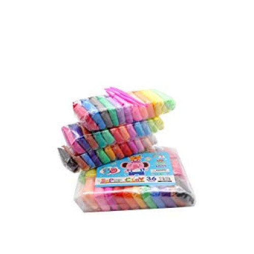 Air Dry Clays, Use 36 Colors Magic Clay Nature Color DIY Modeling ...