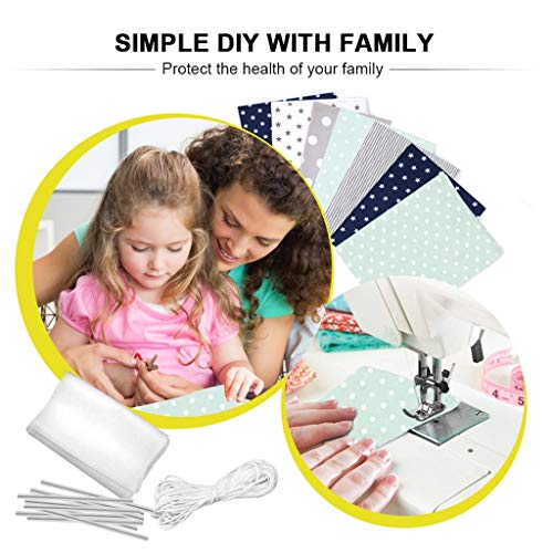 DIY Face Cover Fabric Material Set - Multiple Pattern Artistic Fab...