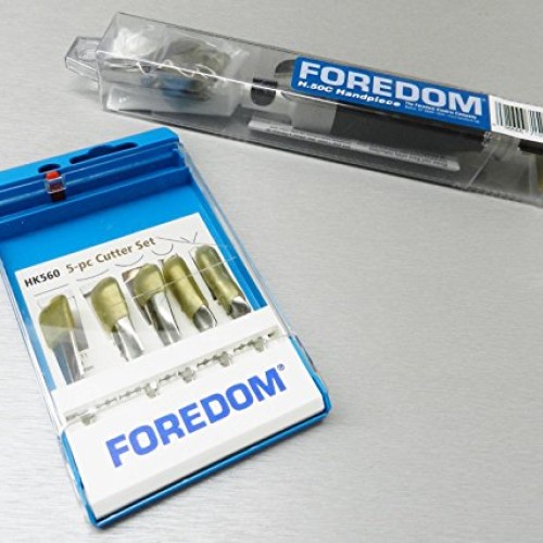 Foredom 50C Chisel Handpiece & Table Top Control K.Em-50 +11-Chise...