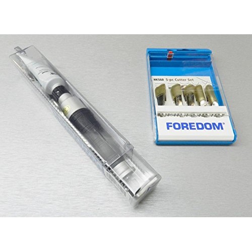 Foredom 50C Chisel Handpiece & Table Top Control K.Em-50 +11-Chise...