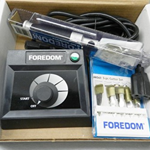 Foredom 50C Chisel Handpiece & Table Top Control K.Em-50 +11-Chise...