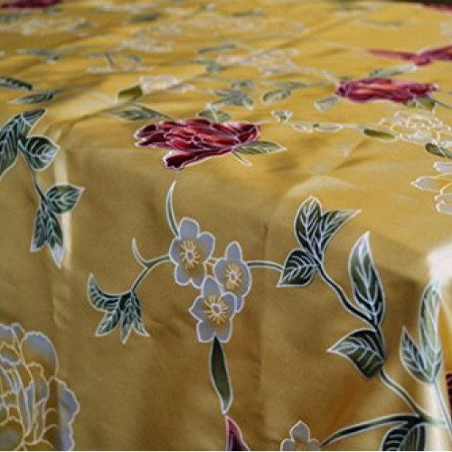 Maxfeel 100% Pure Mulberry Silk Charmuse Floral Fabric 45 Wide for...