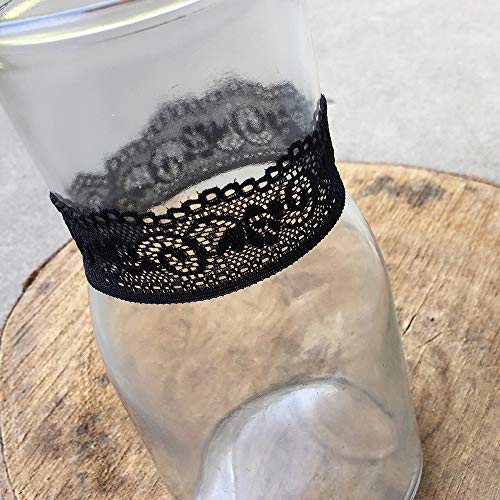 Olive Lace 1.2 inch Wide 5 Yards Stretchy lace Ribbon Elastic Trim...