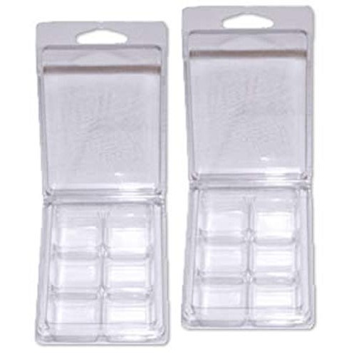 Premium Wax Melt Clamshells Molds - 100 Pack Made in The USA