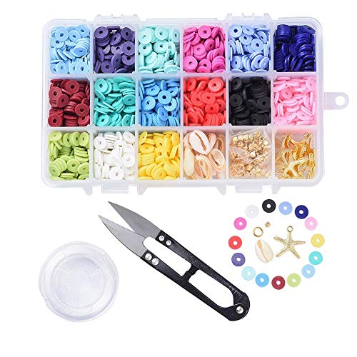 SiTey 1 Box Jewelry Making Kit Environmental Handmade Polymer Clay...