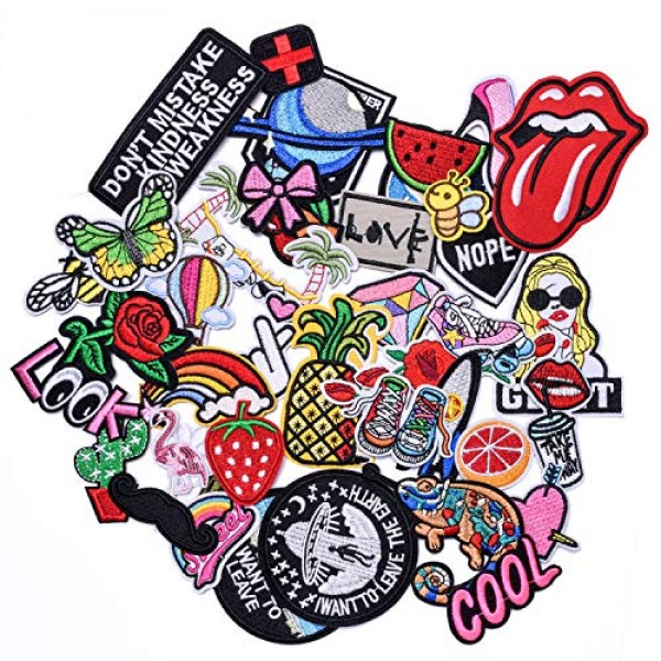 Wlkq Wappen-07 Embroidered Patch Accessories Assorted Size DIY Pat...