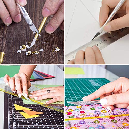 ZIQI Precision Craft Knife Hobby Knife Blades Set #11 Exacto Blade...