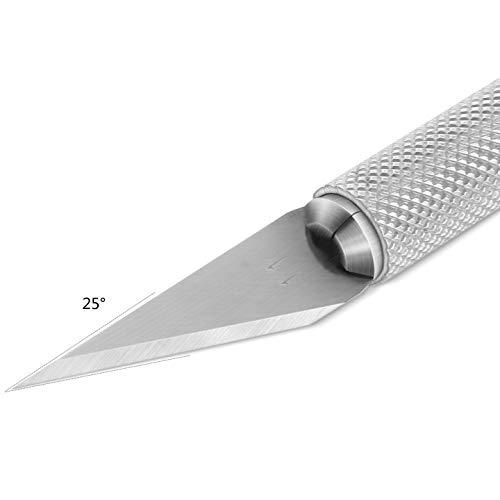 ZIQI Precision Craft Knife Hobby Knife Blades Set #11 Exacto Blade...