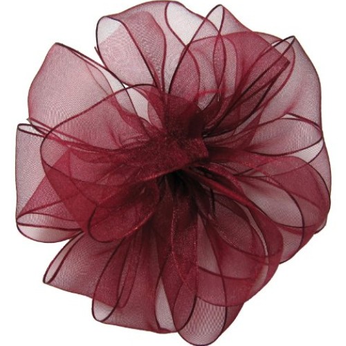 Offray Wired Edge Encore Sheer Craft Ribbon, 5/8-Inch Wide by 25-Y...
